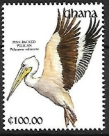 Ghana - MNH ** 1991 : Pink-backed Pelican  -  Pelecanus Rufescens - Pellicani