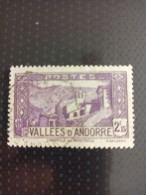 Timbre Andorre N° 83 Obliteré - Other & Unclassified