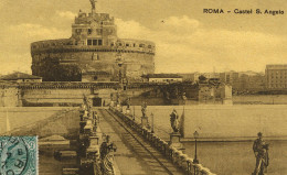 0-ITALAZ 01 34 - ROMA  / ROME- CASTEL S. ANGELO - Castel Sant'Angelo