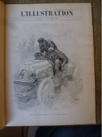 L'Illustration Juillet 1901 Course Automobile Paris Berlin Fournier Trabennbahn Baron Zuylen - L'Illustration