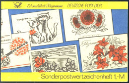 SMHD 19 Telegramme 1985 Mit 2957 Und VS-O Berlin ZPF - Postzegelboekjes