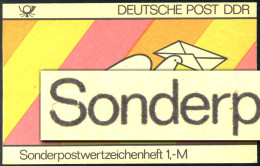 SMHD 18 Brieftaube 1985 Mit DDF Auf 4.DS Kerbe Im S Von Sonder-, ** - Carnets