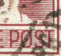 31VIII Rotaufdruck 60 Pf Mit PLF VIII Linienbrüche, Gestempelt, BPP-geprüft - Plaatfouten En Curiosa