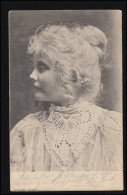 Mode-AK Frau Mit Blondem Haar Und Haarknoten LÜBECK 7.7.1907 Nach ROSTOCK 7.7.07 - Mode