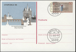 PSo 8 LYMPURGA 1983, VS-O Berlin - Cartes Postales - Neuves