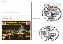 PSo 31 PHILATELIA 1993, SSt Köln Philatelia Sammler-Service Der Post - Postcards - Mint