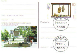 PSo 30 NAPOSTA Dortmund Europa-Brunnen 1993, VS-O Berlin 05.05.1993 - Cartes Postales - Neuves
