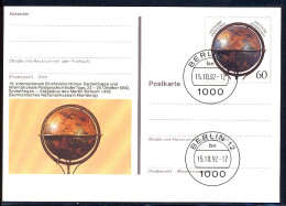 PSo 29 Briefmarkenbörse Sindelfingen Erdglobus 1992, VS-O Berlin 15.10.1992 - Cartes Postales - Neuves
