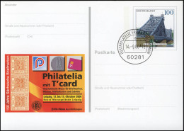 PSo 72 PHILATELIA Leipzig Sachsendreier 2000, VS-O Frankfurt 14.09.2000 - Postcards - Mint