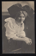Trachten-AK Frau Weiße Bluse Große Kopfbedeckung, STRASSBURG (ELS.) 12.8.1907 - Mode