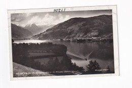 E5691) ZELL Am SEE Mit Kitzsteinhorn Im Pinzgau - Salzburg Mit Boot U. Weitblick - Zell Am See