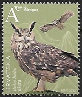 Croatia (Hrvatska) - MNH ** BIRDPEX 2022 :    Eurasian Eagle-Owl  -  Bubo Bubo - Hiboux & Chouettes