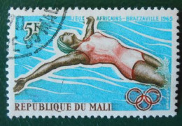 04 République Du Mali Jeux Africains Brazzaville 1965 Natation - Nuoto