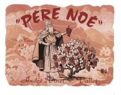Etiquette De Vin De Table  -  Père Noé  -  André Vinet  à  Vallet  (44)  -  Theme Religion - Religiöses