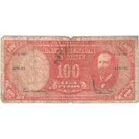 Billet, Chili, 10 Centesimos On 100 Pesos, Undated (1947-1958), KM:127a, B - Cile