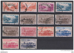 LEBANON:  1922/51  AIR  MAIL  -  LOT  14  USED  STAMPS  -  YV/TELL. 22//71 - Liban