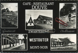 Westouter :  Zwarteberg :  Café Restaurant DOUVE    (  15 X 10.5 Cm ) - Heuvelland