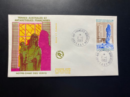 Enveloppe 1er Jour "Notre Dame Des Vents" - 01/01/1983 - 96 - TAAF - Iles Kerguelen - FDC