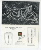 GOLF : Royal Antwerp Golf Club  Kapellenbos  (  Zie Scans ) - Golf