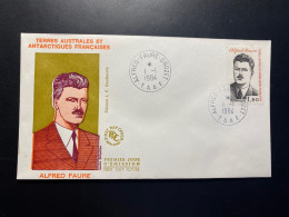 Enveloppe 1er Jour "Alfred Faure" - 01/01/1984 - 104 - TAAF - Crozet - FDC