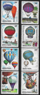 Rwanda 1984 1st Manned Flight Bicent Balloons MNH - Nuevos