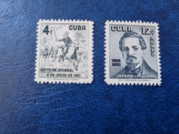 CUBA  NEUF  1957   JOAQUIN  DE  AGUERO  //  PARFAIT  ETAT  //  1er  CHOIX  // - Neufs