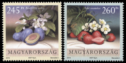 Hungary 2014. Cultural Flora Of Hungary (MNH OG) Set Of 2 Stamps - Nuevos