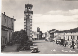 AVIANO-PORDENONE-PIAZZA DUOMO-BELLA CARTOLINA VERA FOTGRAFIA VIAGGIATA IL 3-10-1960 - Pordenone