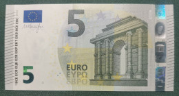 5 EURO SPAIN 2013 DRAGHI V010A1 VB FIRST POSITION SC FDS UNCIRCULATED  PERFECT - 5 Euro