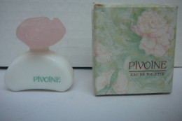 YVES ROCHER "PIVOINE" MENTION " BON ANNIVERSAIRE"  MINI EDT 7,5 ML  LIRE ET VOIR ::!! - Miniaturas Mujer (en Caja)