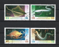 Cuba 1998 Fish Y.T. 3718/3721 (0) - Usati