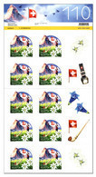 Switzerland 2022 (3/2022) Matterhorn - Typically Swiss - Mountains - Berge - Montagnes - Alphorn - Edelweiss - MNH ** - Ongebruikt