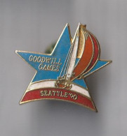 PIN'S   THEME  SPORT  VOILE  / GOODWILL GAMES SEATTLE '90 - Vela