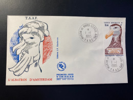 Enveloppe 1er Jour "L'Albatros D'Amsterdam" - 01/01/1985 - PA87 - TAAF - Saint Paul - Oiseaux- Animaux - FDC