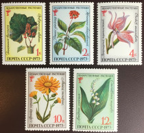 Russia 1973 Medicinal Plants MNH - Plantes Médicinales
