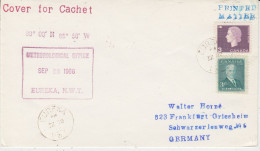 Canada Meteorological Office Eureka NWT Ca Eureka SEP 28 1966 (ZO188) - Stazioni Scientifiche E Stazioni Artici Alla Deriva