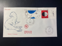 Enveloppe 1er Jour "Oeuvre De Trémois" - 01/01/1985 - PA89 - TAAF - Iles Kerguelen - FDC