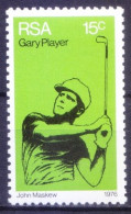 South Africa 1976 MNH, Professional Golfer Gary Player, Golf, Sports - Golf