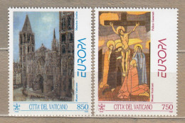 VATICAN 1993 Art Painting Europa CEPT MNH(**) Mi 1099-1100 #21740 - Otros & Sin Clasificación