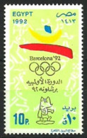 Egypt 1992 MNH 1v, Sports, 1992 Summer Olympics, Barcelona - - Zomer 1992: Barcelona