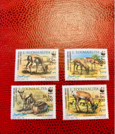 Somalie 1992 WWF 4v Neuf MNH ** Mi 436 439 YT Mamíferos Mammals Säugetiere Mammiferi Mammifère Somalia - Animalez De Caza