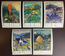 Russia 1976 Caucasian Flowers MNH - Altri & Non Classificati