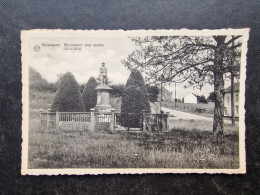 CP BELGIQUE (V1619) THIRIMONT (2 Vues) Monument Aux Morts 1914 1918 - Beaumont