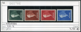 Norwegen 1940 - Norway 1940 - Norvege 1940 - Norge 1940 - Michel 211-214 - ** Mnh Neuf Postfris - - Unused Stamps