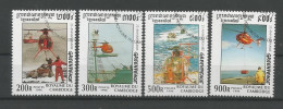 Cambodja 1996 Greenpeace Y.T. 1382A/1382D (0) - Kambodscha