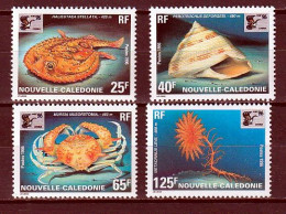 Nouvelle Calédonie - YT N° 710 à 713 ** - Neuf Sans Charnière - 1996 - Unused Stamps