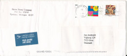 USA Cover Sent Air Mail To Denmark 20-12-2003 - Brieven En Documenten