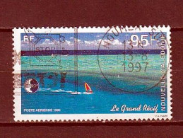 Nouvelle Calédonie -  Poste Aérienne 1996 Y&T N°PA338 Oblitéré - 95f Le Grand Récif - Oblitérés