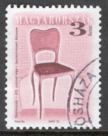 Hungary 2000  Single Stamp Celebrating Furniture In Fine Used - Usado