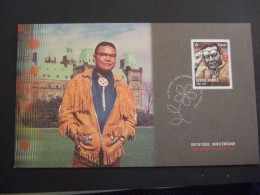 CANADA FDC. 2023. GEORGE MANUEL   CTO. MAP 17. TVN - 2011-...